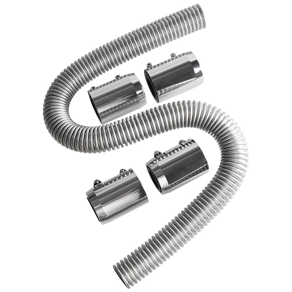 Комплект шлангов радиатора 24" 36" 48", комплект гибких шлангов радиатора из нержавеющей стали с зажимом для крышки
