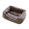 Plush Pet Nest Orthopedic Dog Sofa Bed for Small Medium Dogs Soft Cat Couch Washable Cat/Puppy Sleeping Bed