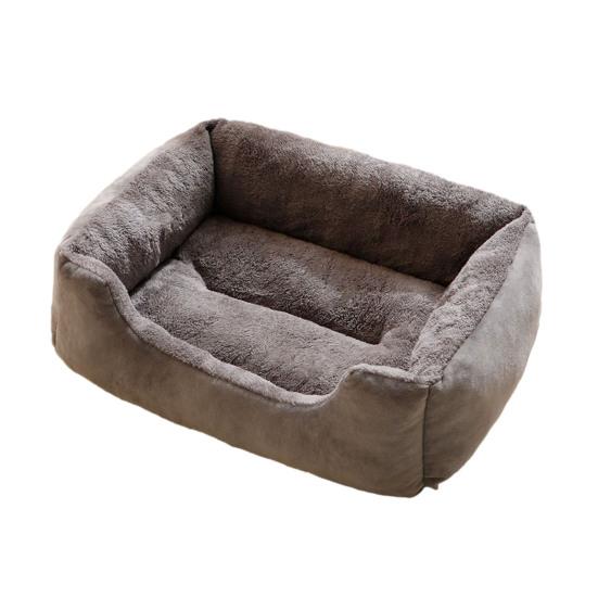Plush Pet Nest Orthopedic Dog Sofa Bed for Small Medium Dogs Soft Cat Couch Washable Cat/Puppy Sleeping Bed