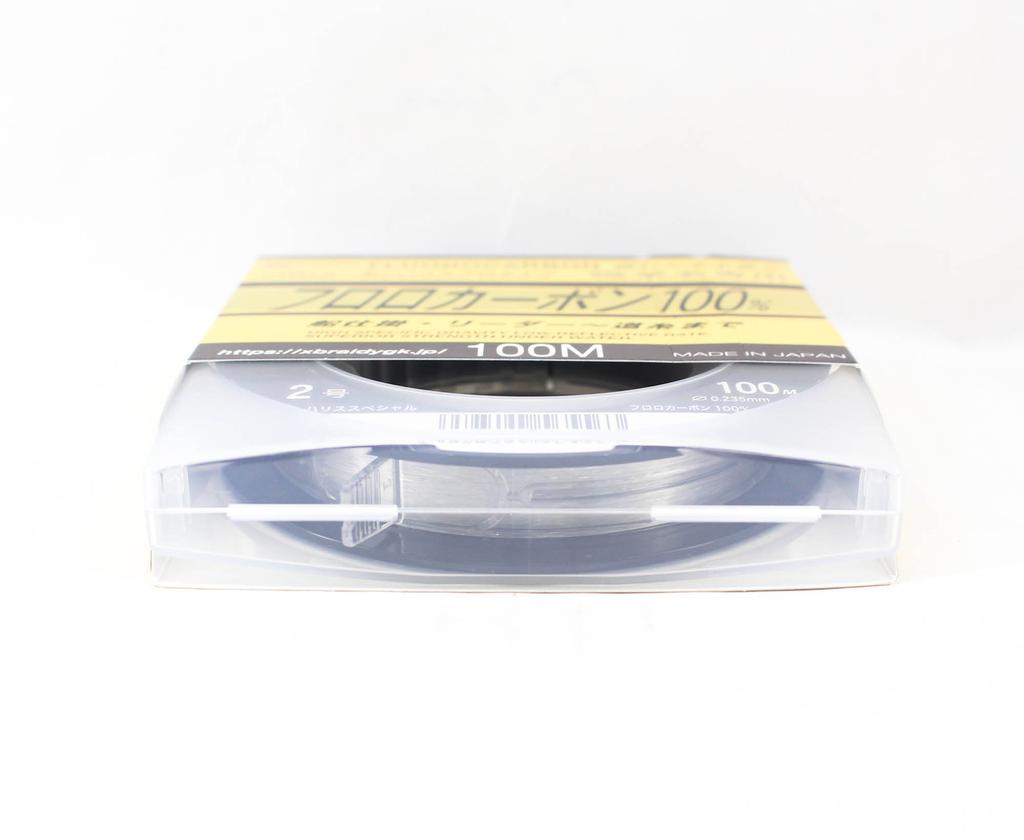 YGK 100% фторуглеродный поводковый шнур 100 м размер 2 20 фунтов 0,235 мм (5563)