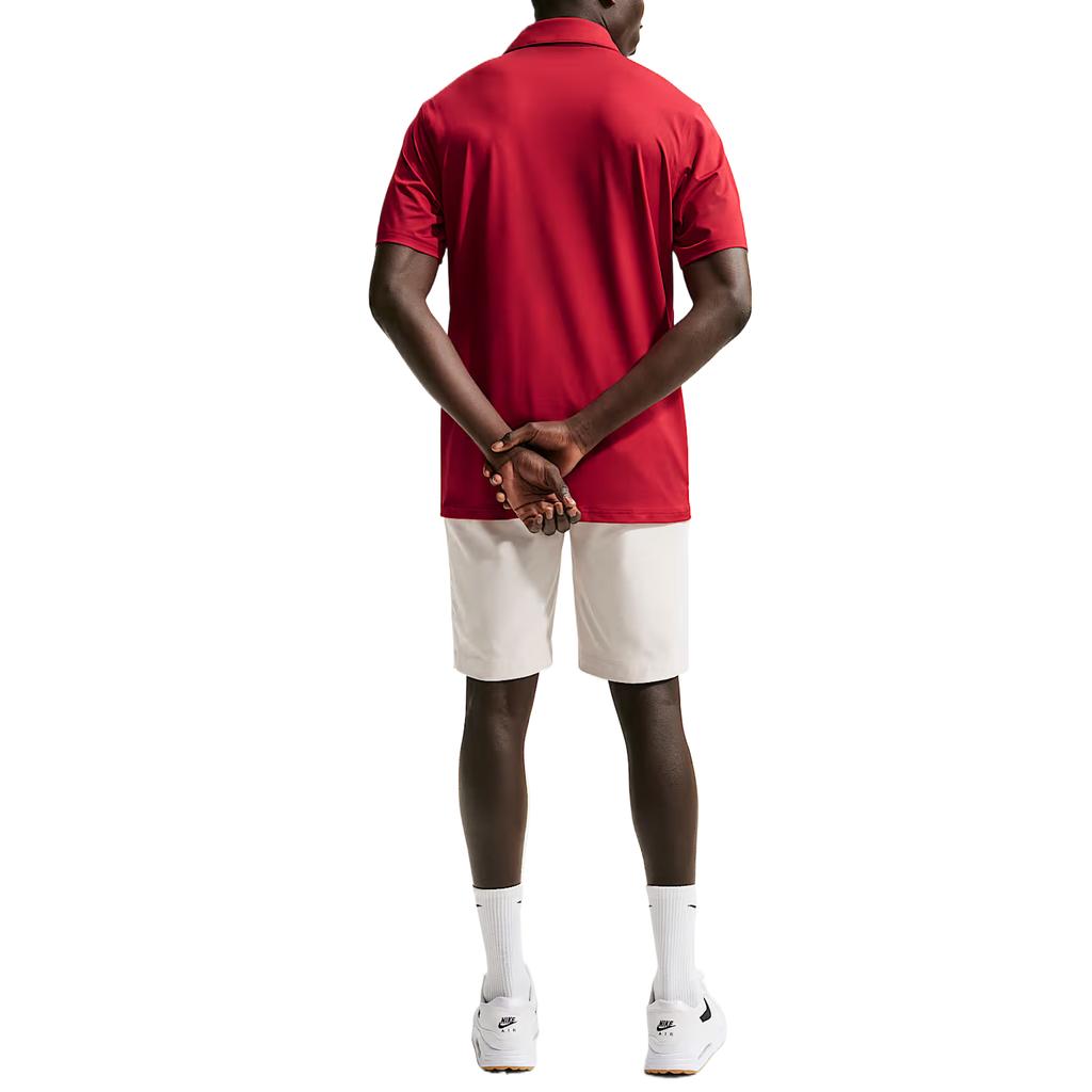 Nike Мужской минималистичный топ-поло с коротким рукавом Dri-FIT Velocity, легкий, IQ6689-687