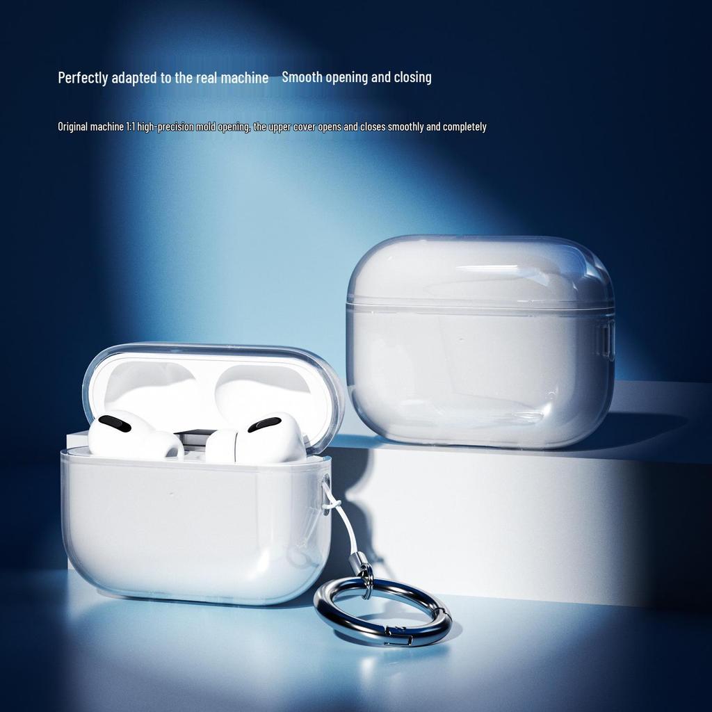Новый прозрачный ТПУ чехол для Apple AirPods Pro 3