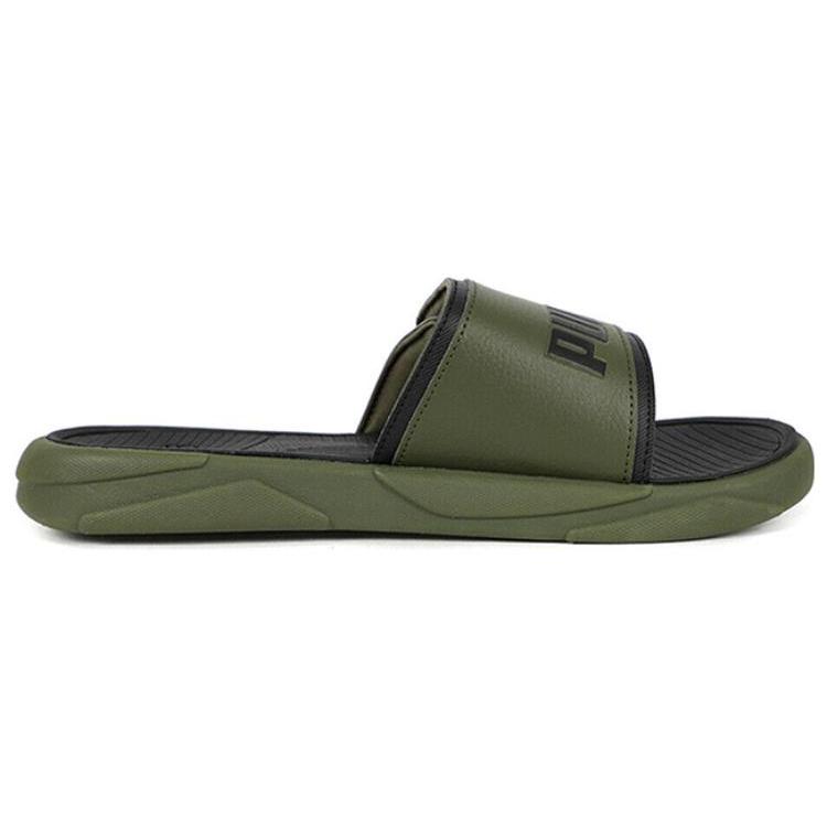 PUMA Royalcat Comfort 'Green Moss' Women's (Unisex) Slide Slippers 372280 19