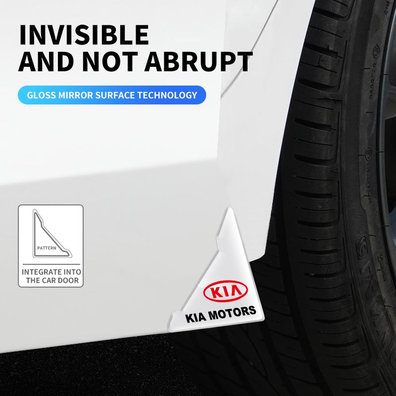 New 2X Car Door Corner Cover Bumper Crash Anti-Scratch Protection Acces For Kia Stinger