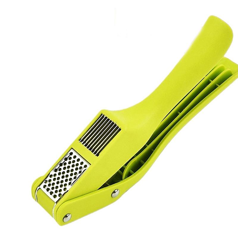 Пресс для чеснока и слайсер 2 в 1 Многофункциональный кухонный инструмент для измельчения, нарезки чеснока, овощей, незаменимый для домашней кулинарии