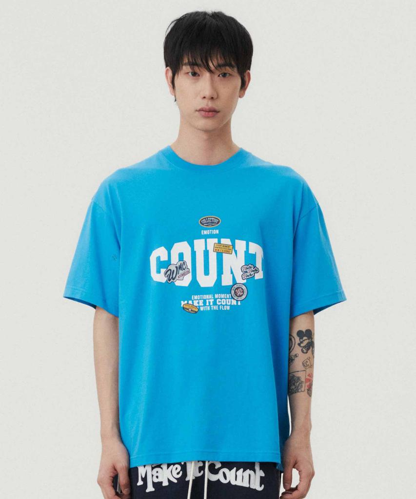 WMC Kitsch Wappen T-Shirt_Blue