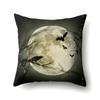 Halloween Pillowcase Car Waist Pillow Pumpkin Sofa Cushion Cover Office Home Living Room Pillowcase