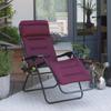 Lafuma Recliner RSX AIRCOMFORT Wine Red Outdoor Made In France Zero Gravity Zero Gravity LFM2038-3186