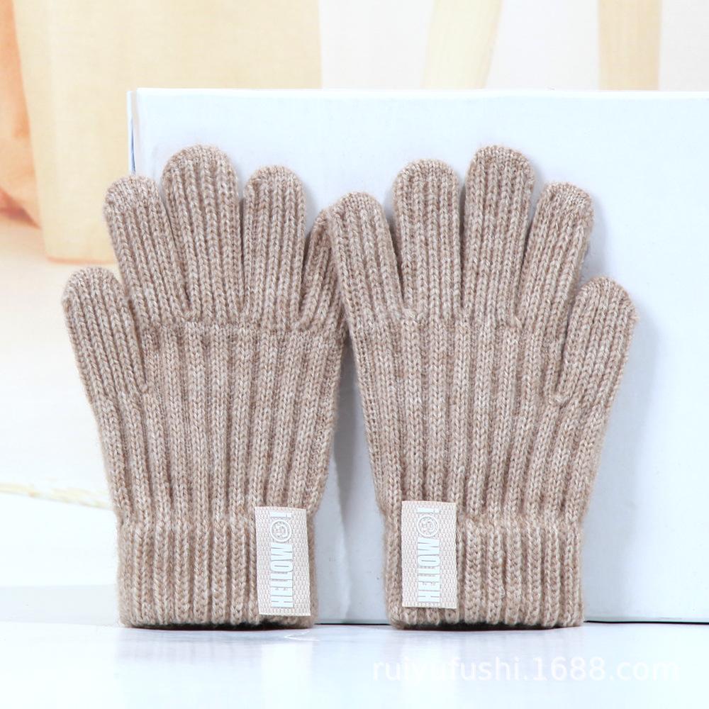 Зимние детские перчатки, для мальчиков, в детский сад, для учеников начальной школы, детские бархатные перчатки, теплые перчатки для детей среднего и старшего возраста