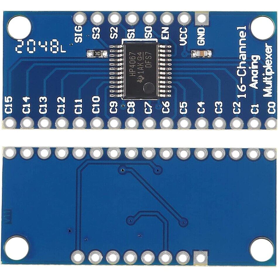 CD74HC4067 16-канальный модуль коммутационной платы аналогового цифрового мультиплексора Smart Electronics