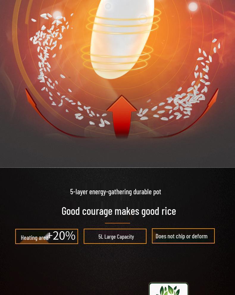 5L Multi-Function Smart Rice Cooker for Southeast Asia and Africa