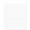 Loose Leaf Paper Filler Paper Wide Ruled 400 Sheets 101 2" X 8" 3 Hole Punched 1 Pack 150036ECM