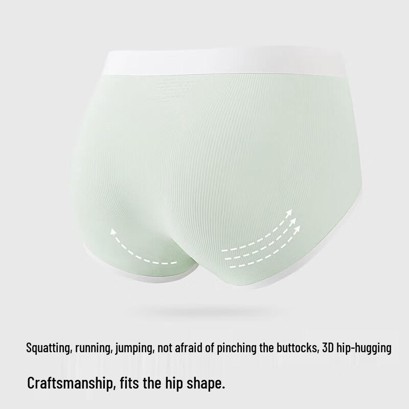 Maoren Women's Seamless Cool Ice Silk Briefs