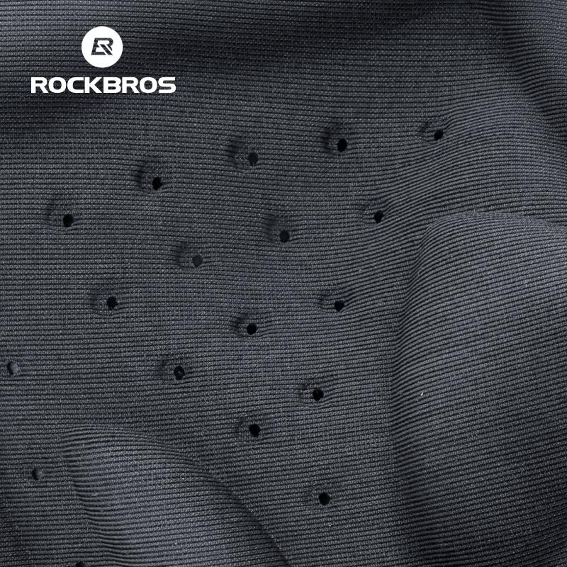 ROCKBROS Bike Gloves Full Finger Breathable MTB Road Sports Bike Long Gloves Shock Absorption SBR Touch Screen Cycling Gloves