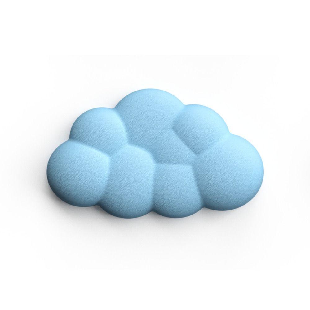 Soft Keyboard Mouse Pad Non-Slip Memory Foam Cloud Shape Wrist Support