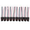 10pcs Pulse Power Plug Pigtail Connector Stable Transmission Replacement for Polaris Ranger XP 1000