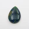 15.55 Ct Doublet Opal Lab Created Pear Certified Beautiful Loose Gemstone