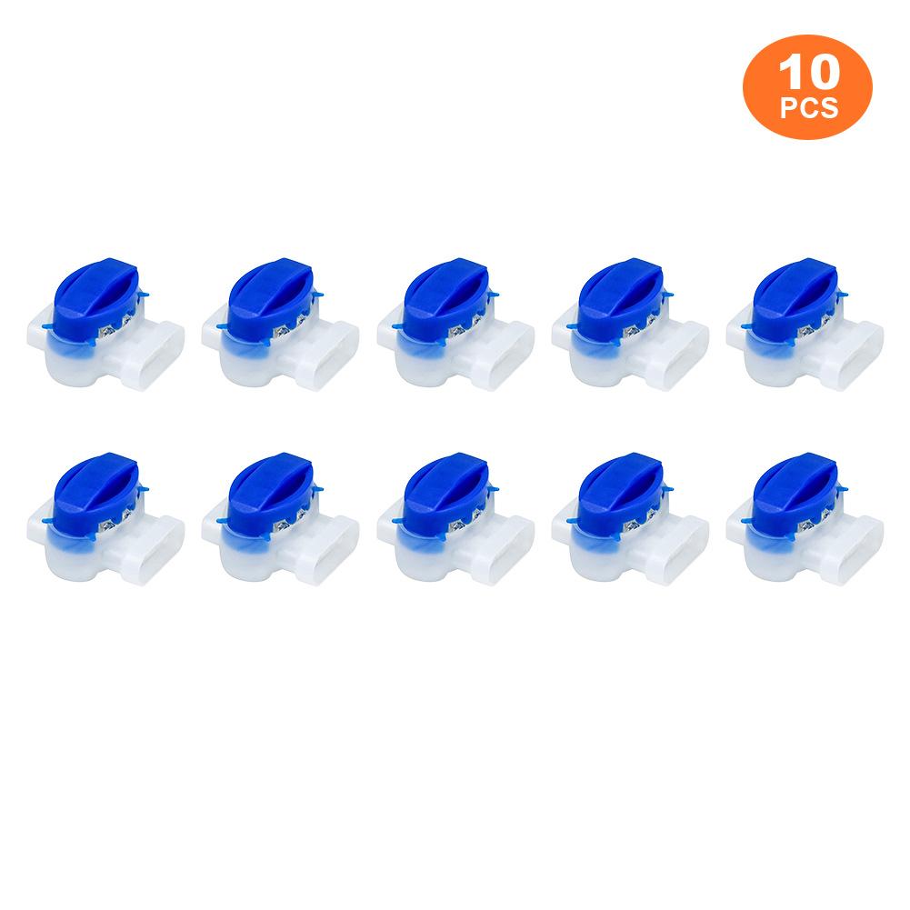 10-100 шт. Разъемы для роботизированной газонокосилки Gardena/Husqvarna/Worx/Robomow, Клемма электрического кабеля, 3-контактные разъемы 314