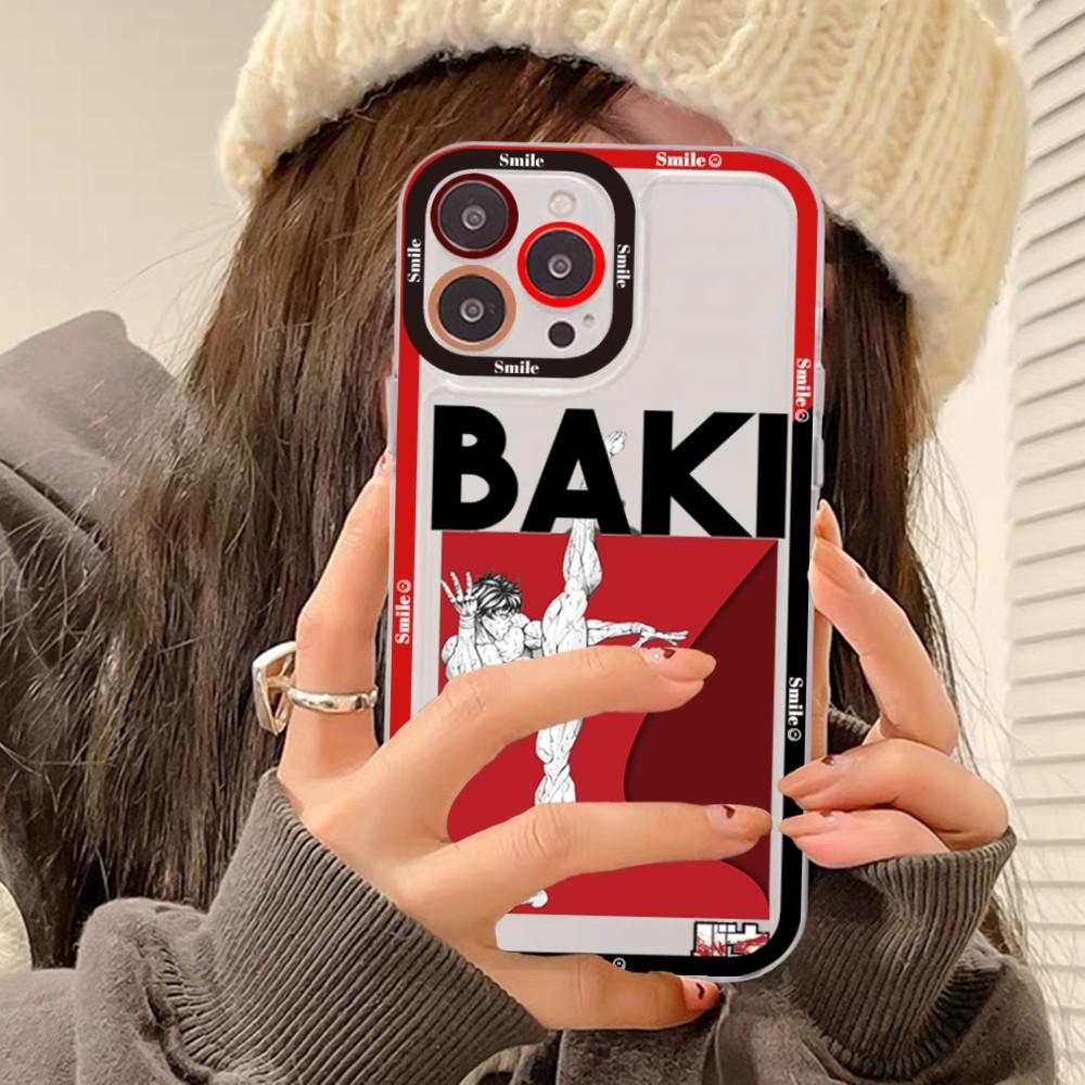 Чехол для телефона Baki из японского аниме для iPhone 15 14 13 12 11 Pro Max XS X XR Mini Защитная крышка