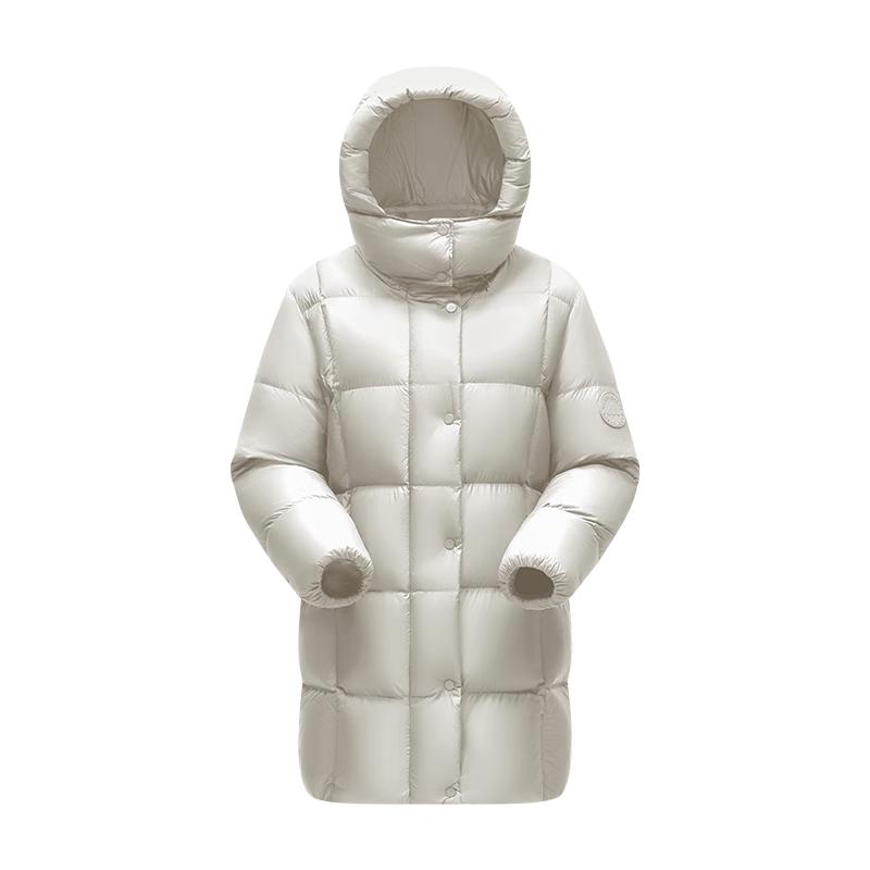 Meili City Warm Swan Women's Mid-Length Goose Down Puffer Jacket