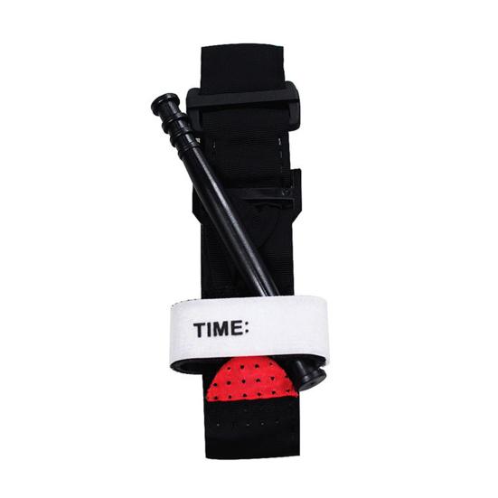 Тактический жгут с застежкой-лентой Легкий портативный универсальный одноручный медицинский боевой жгут для оказания первой помощи