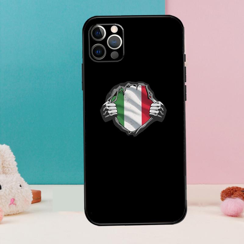 Италия Флаг Италии Чехол для телефона Для iPhone 17 Air 16 15 14 13 12 11 Pro Max 12 13 mini 15 16 Plus 16e Чехол
