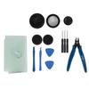 3.5X-90X Stereo Microscope 360°Swiveling Trinocular Stereo Microscope with Pillar Stand