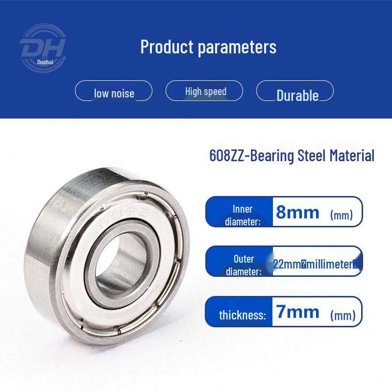 Precision Stainless Steel Ball Bearings: Deep Groove 6007, 6008, Miniature 6003