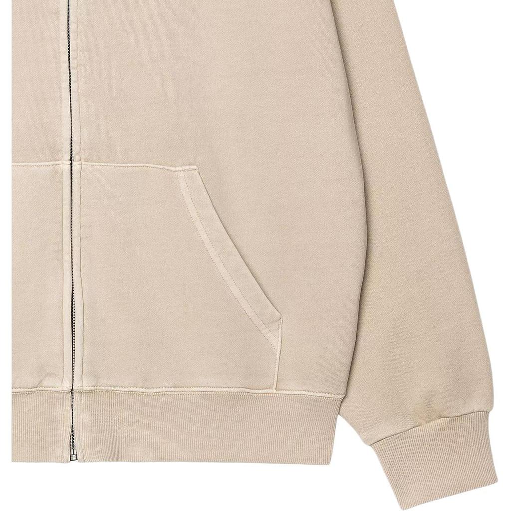 Carhartt WIP Куртка Nelson с капюшоном Свободный крой Квадратная бирка Карман-кенгуру Молния Длинный рукав Мужские куртки I033064-2LP-GD