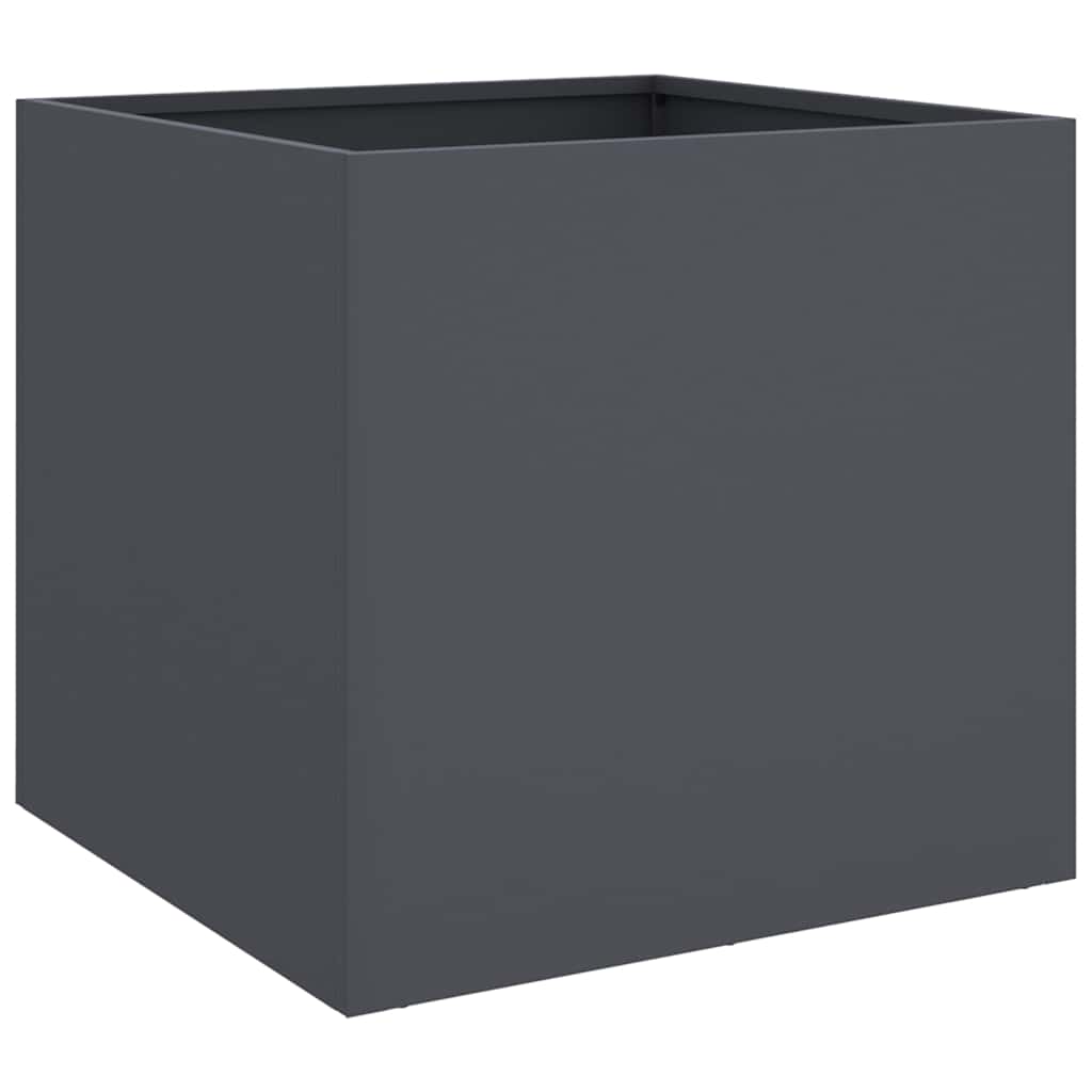Plant Pot Anthracite 42 x 40 x 39 cm Steel