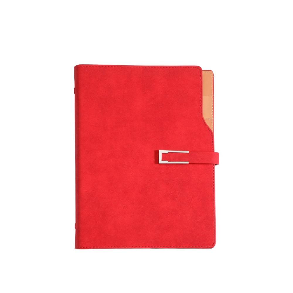 PU Leather A5 Notebook Retro Meeting Minutes Book Fashion Memo Book  Girls
