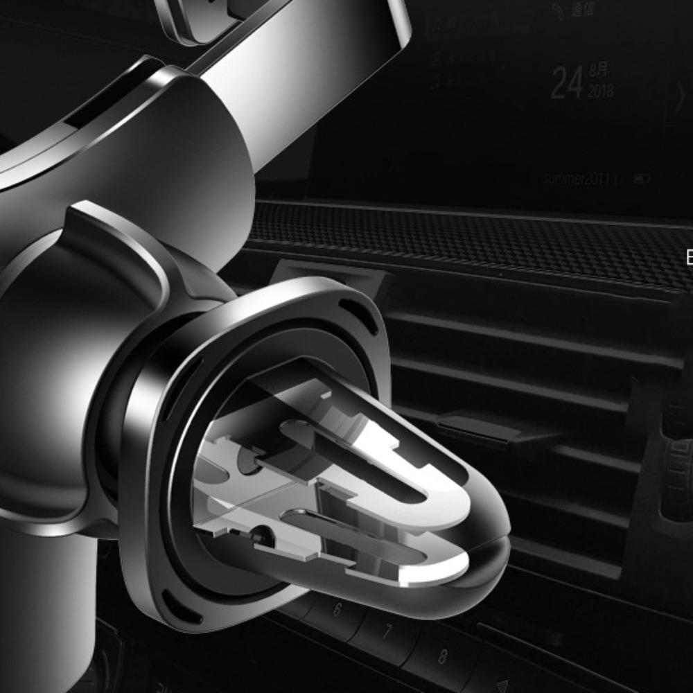 Clip Anti-Skid Suction Base Car Phone Holder Auto Air Vent Stand Car Phone Bracket Ball Head Base