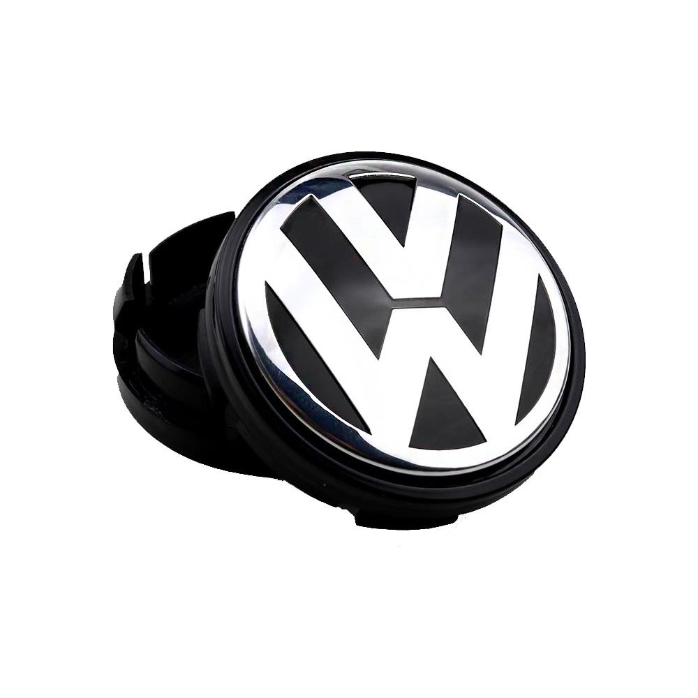 VW For Touran Passat B5 B6 B7 accessories 4PCS 55mm 56mm 65mm 70mm 76mm Car Wheel Center Caps Hubcap Cover VW Polo Golf 4 5 6 7 8