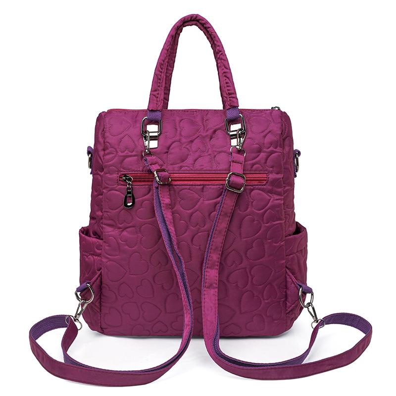 Женская многофункциональная сумка-рюкзак большой вместимости