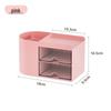 Desktop Stationery Organizer: Student Desk Drawer & Pen Holder Set