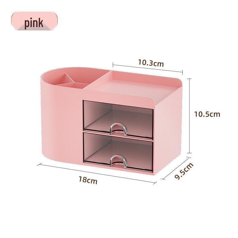 Desktop Stationery Organizer: Student Desk Drawer & Pen Holder Set