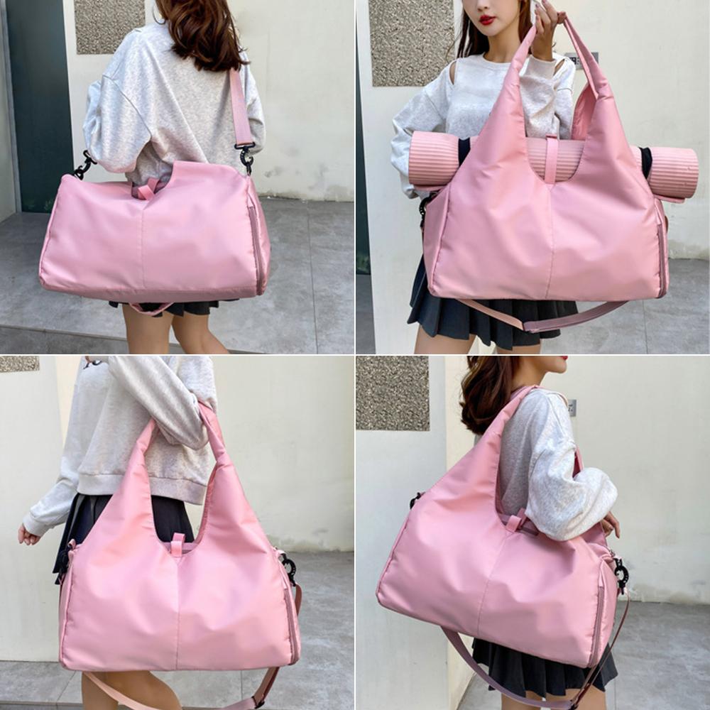 Дорожная спортивная сумка Спортивная сумка-тоут для йоги и спортзала Weekender Сумка через плечо с отделением для обуви