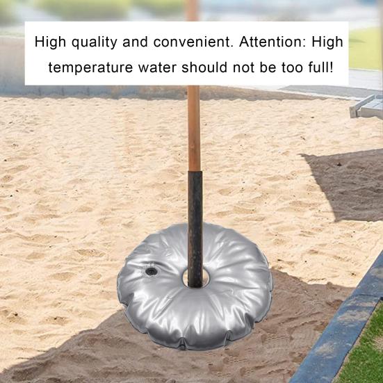 Грузовой мешок для основания флага из перьев, складной круглый флагшток, водонепроницаемый, легко наполняется