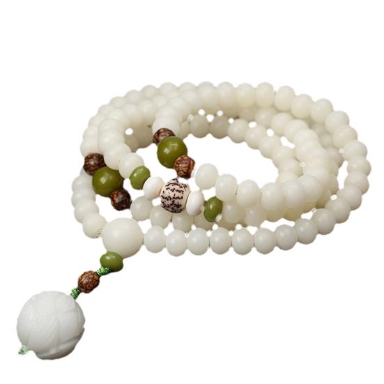 Мужские браслеты Привлекательные четки из натуральной смолы Веревочный браслет