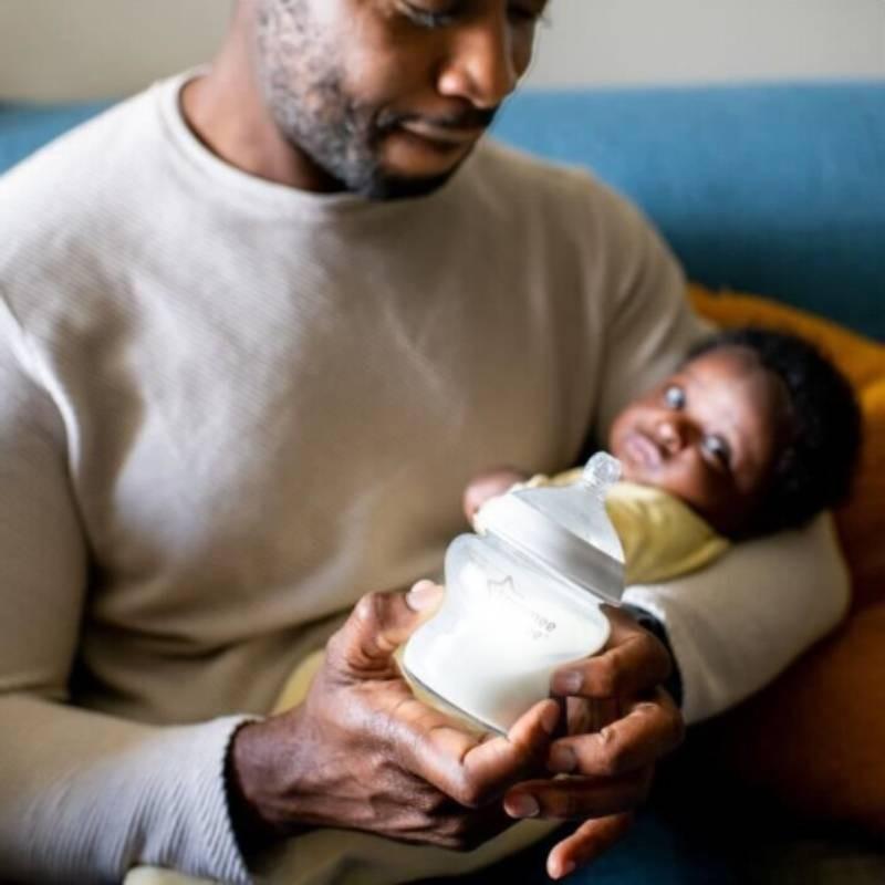 Bpa Free Wide Mouth Nipple For Medium Clear Silicone