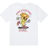 Vans Betterbirth Pizza Gfx Cartoon Letter Print Loose Round Neck Pullover Breathable Short Sleeve T-Shirt Men T-Shirt White VN000GRYWHT1