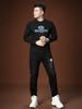 European Trendy Brand Long-Sleeve T-Shirt for Men with Letter Print, 2025 Autumn New Style, Half-High Collar Base Shirt, Autumn Top