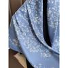 Summer Luxury  Square Silk Scarf Women Satin Print Hijab Scarves Pareo Bandana Female Shawl Wrap Headband Foulard 90*90Cm