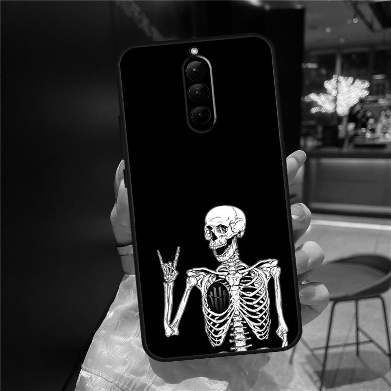 Чехол Rock and Roll Skull для ZTE Nubia Red Magic 8 8S 9 9S 10 10S 11 Pro Plus 6 7 6S 7S Для RedMagic 10 Air Чехол