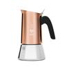 Bialetti Venus Copper 6-чашечная кофеварка из нержавеющей стали для приготовления на плите, эспрессо-кофеварка и моккинетта