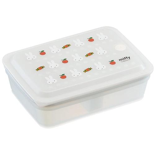 Skater Bento Box Ag+ Antibacterial Fluffy Packing Integrated 1 Tier 850ml Miffy PAS9AG-A