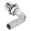 Вентиляционный штуцер топливного бака лодки из нержавеющей стали 316, 90 градусов, устойчивый к коррозии, для шлангов 5/8 дюйма, яхта, морской