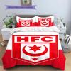 Постельное белье с узором Hallescher FC, Комплект с одеялом, Пододеяльник, Наволочка, Домашний подарок на день рождения(1 пододеяльник + 2 наволочки, без наполнителя)