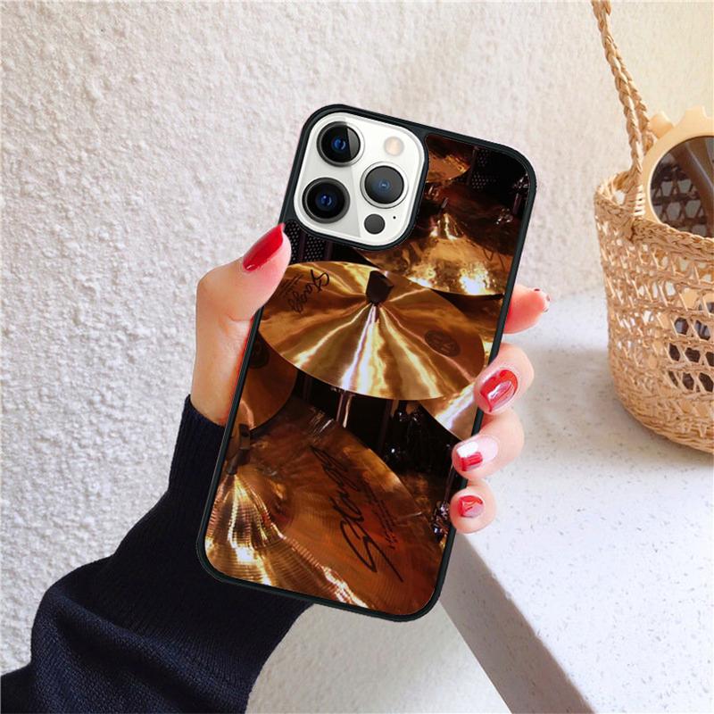 Чехол для телефона с изображением барабана и барабанщика для iPhone 17 Air 16 15 14 12 13 PLUS 11 PRO MAX Задняя крышка Fundas Shell