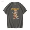 The Dwarves Drummer Girl Cotton T shirt All Size S 5XL BO378 vintage Washed Stylish homme Comfortable Versatile streetwear